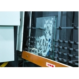 máquina de jateamento de vidro automática preços Vargem Grande Paulista
